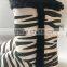 Shoes children 2016 wholesale indoor shoes zebra print slipper boots indoor slippers