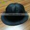 High quality stylish luxury gold metal patch custom 6 panel bucket hat