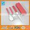 Portable plastic cutlery set