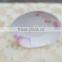 3" Frosted White Folding Pedestal Holder for Dinnerware Plate Easel