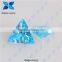 triangle cubic zircon rough aquamarine stone for wedding