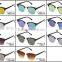 ADE WU 2016 Classic Rayray Brand Designer Sunglasses Ben Outdoor Men Women Semi Rimless Sunglasses Clubmaster Retro Logo Origin