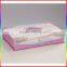 Fashion Custom Logo Color Print Empty Rigid Paper Gift Box With High Quality