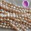 10-11mm Natural white Freshwater pearls AAA grade baroque Pearls