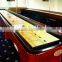 China supply pure wooden shuffleboard table