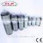 Carbon fiber fully wrapped aluminum cylinders for CNG powered vehicles