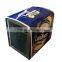 Unique design on tissue box holder made of tin plate tissue box cover for sale