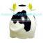 Cow Toys for Toddler,Vinyl Farm Animal Toys,White Plastic Small Toy
