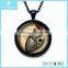 Yiwu Stylish Design Glass Couple Pendant With Birds Nest
