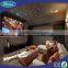 EP-012 RGBW stainless steel light end fitting in icicles shape
