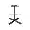 2016 Guangzhou wholesale furniture cast iron dining restaurant table base 4 legs