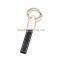 Cheap wholesale smooth custom rubber leather acrylic metal keyring