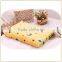 New Pattern Blue and Yellow Moon and Star print Flannel Fleece Blanket Made IN China