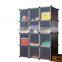 Portable Waterproof Transparency Furniture Closet,Kids Plastic Wardrobe Closet