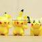 one set lovely pikachu japanese action figure,hot selling cartoon character action plastic toys,OEM by China manufacturer