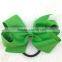 4inch High Quality Ribbon Hair Bow with Elastic Band for Hair Accessories Bows with Girls Hairband for Children