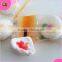 Halal Jelly filled Cotton Candy , Mini drop shaped Center filled Marshmallow
