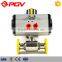 Explosion-proof clamp sanitary pneumatic ball valve