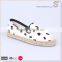 New type pony hair espadrilles women shoes loafer
