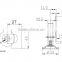 Steel Threaded Glide Adjustable Leveling Feet for Furniture