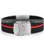 high quality custom sport medical alert bracelets rubber running wristband