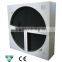 High efficiency air to air heat exchanger for air conditioning