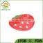 Eco-friendly Strawberry Shaped Plastic Kids Plate