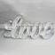 Outdoor larger led illuminated letters with battery operated