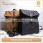 black Kraft Paper school bag backpack, washable paper bag for men