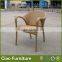 fashion leisure white color rattan chair