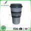 Ecological Popular Best sale bamboo fiber re-usable camping coffee mugs cups
