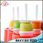 Set of 9 Silicone Mini Pop Molds Kitchen Tools Ice Cream Popsicle Maker