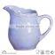 Stoneware Houseware white ceramic water pitchers
