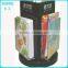 2015 Hot Sale Rotating 3 Side Acrylic Brochure Holders and Displayers