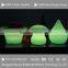 beautiful colorful led illuminated mushroom table lights, lovely led table lamp