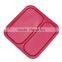 Collapsible silicone food containers dinner bucket lunch box thermal bento box