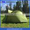 China factory selling OEM luxury family green color camping tent for sale