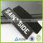 Cheap customized brand name rubber pvc badges