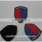 China factory fashion embosssed pvc rubber 3d patch with hook and loop backing