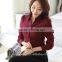 new design made to measure multiple color shirt for business women