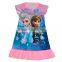 2014 New Arrival Lace Dress Flouncing Round Neck Print Dress 4 Sizes 4-7 Years SV005983#