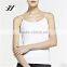 simple sleeveless O-NECK casual wear women daily shirt