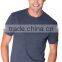 2016 New Fashion Custom Made Short Sleeve Triblend T Shirt 50% polyester 38% cotton 12% rayon Fitness Shirt