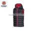 fashion woman winter portable warm hooded goose down vest for wholesale waistcoat