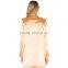 BF style career women fashion blazer long sleeve unlined satin jacket