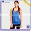 Custom 2017 Slim fit nylon/Lycra women soft fitness yoga wear/tank top