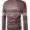 Custom Hight Quality European Fashion Mens Leather Motorcycle Jacket