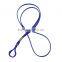 Custom Royal Blue Rubber ID Card Neck Strap Printed Lanyard With Card Holder