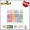 Charmkey knitting tools 12pcs aluminum crochet hook set with plastic handle wholesale