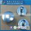 Made in Taiwan Carbon Steel C1006 Zinc Plated CR6+ Wax Oval Head Decorative Semi Tubular Rivets